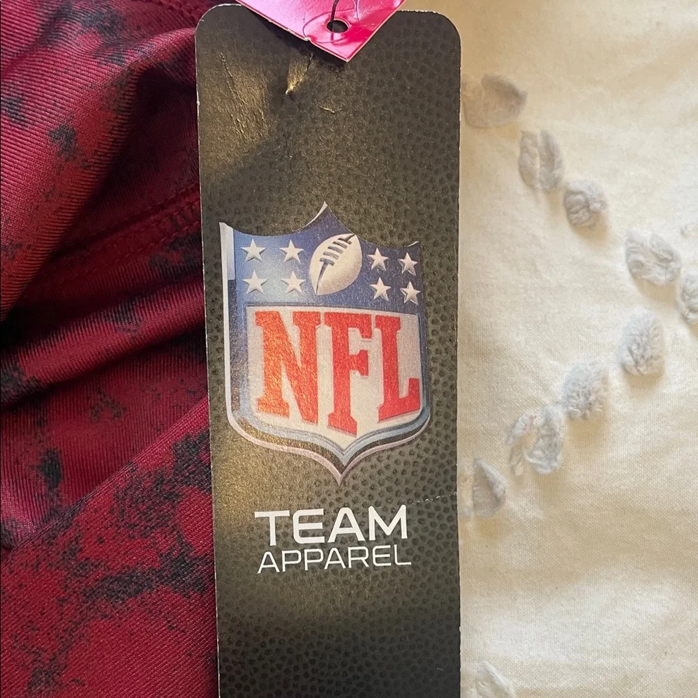 NFL Arizona Cardinals football Leggings in Red and Black nwt